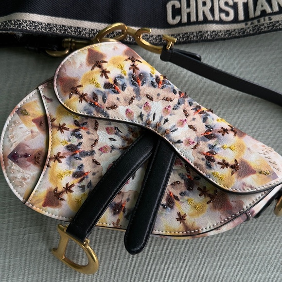 Dior Kaléidiorscopic Saddle bag with strap - Picture 1 of 4
